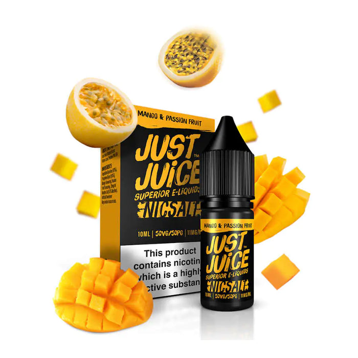Mango & Passion Fruit - Nic Salt By Just Juice