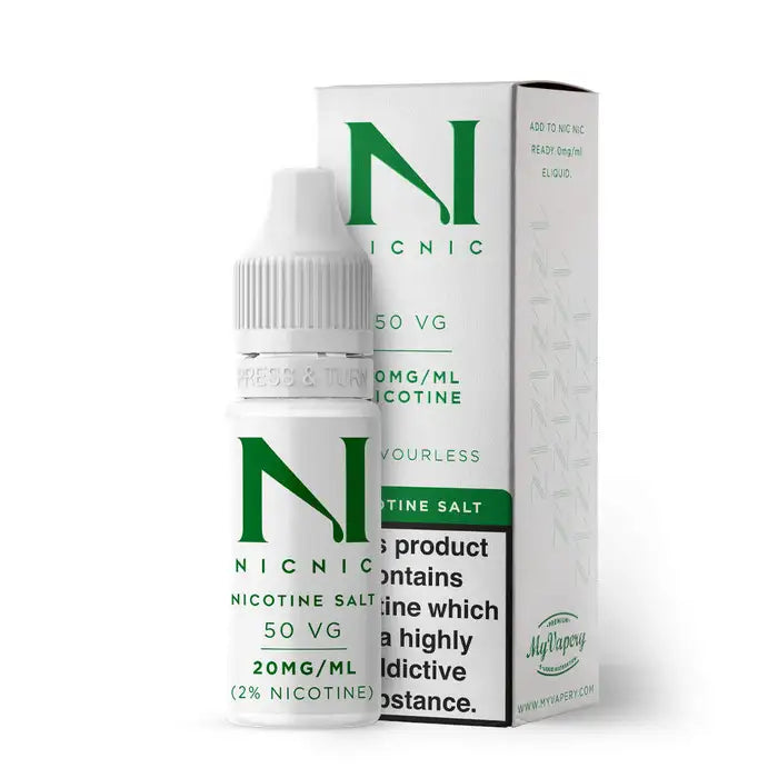 Nic Nic Salt 50/50 20 mg Nicotine Salt Booster Shot
