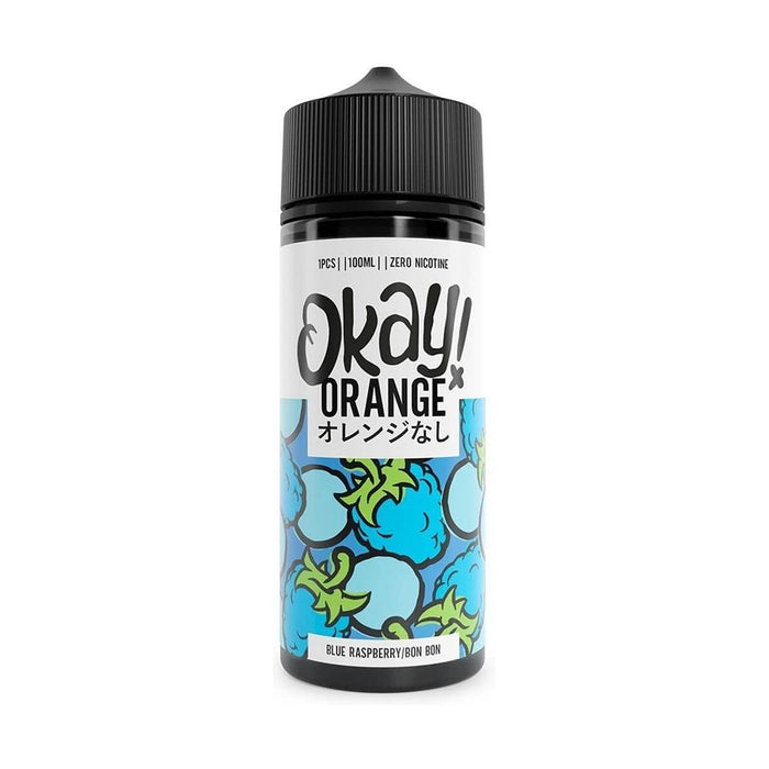 Blue Raspberry Bon Bon 100ml by Okay (Nicotine not included)