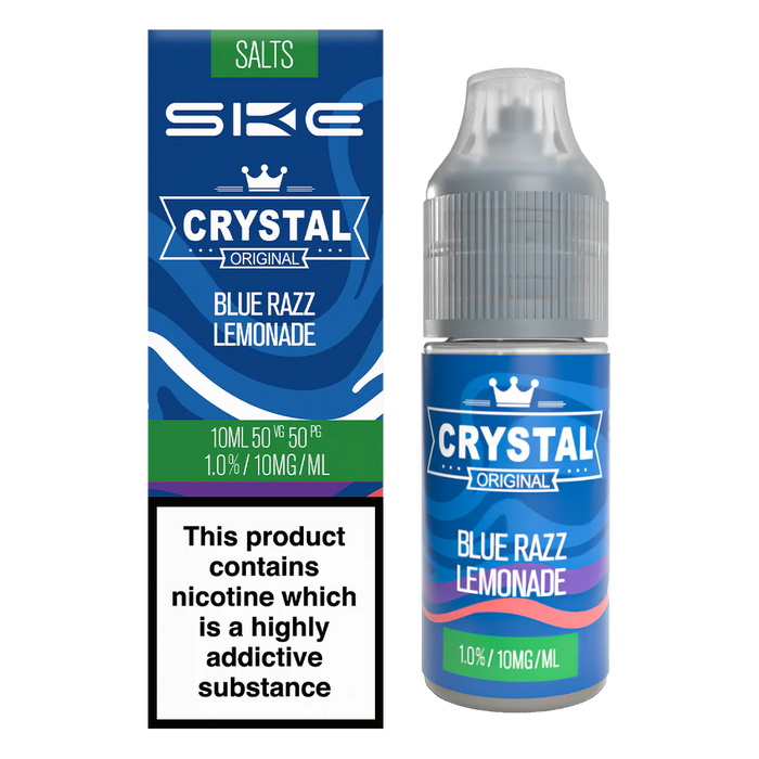 Blue Razz Lemonade 10ml Nic Salt By SKE Crystal