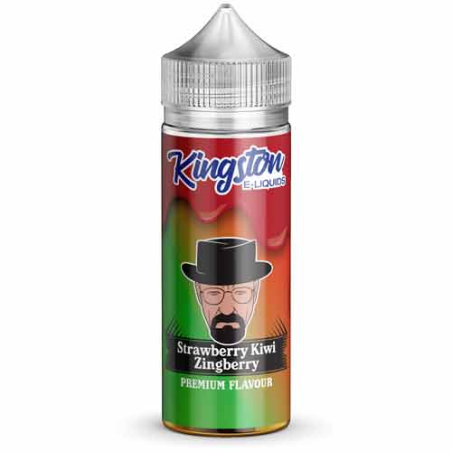 Strawberry Kiwi Zingberry By Kingston E-Liquids - 100ml Short Fill (Nicotine not included)