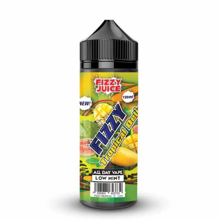 Fizzy Tropical Delight  E-Liquid 100ml Shortfill by Mohawk & Co (Nicotine not included)