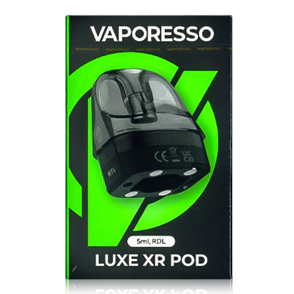 Vaporesso Luxe XR Max Empty Pods 2 Pack (XL) Zapp Ecigs Vaporesso Luxe XR Max Empty Pods 2 Pack (XL) Zapp Ecigs