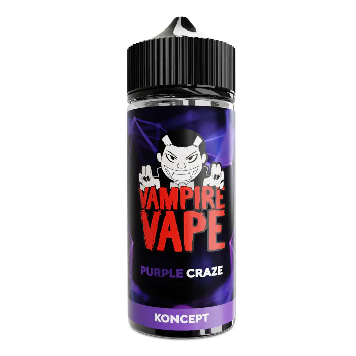 Purple Craze 100ml By Vampire Vape (Nicotine not included)