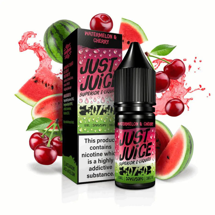 Watermelon & Cherry 50/50 By Just Juice