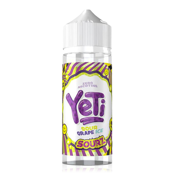 Sour Grape ICE By Yeti 100ml (Nicotine not included)