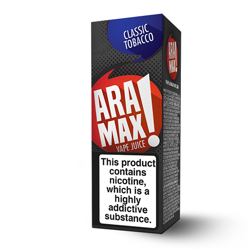 Aramax Classic Tobacco By Aramax Vape (10ml) | Any 5 for 10.99 Zapp Ecigs Aramax Classic Tobacco By Aramax Vape (10ml) | Any 5 for 10.99 Zapp Ecigs
