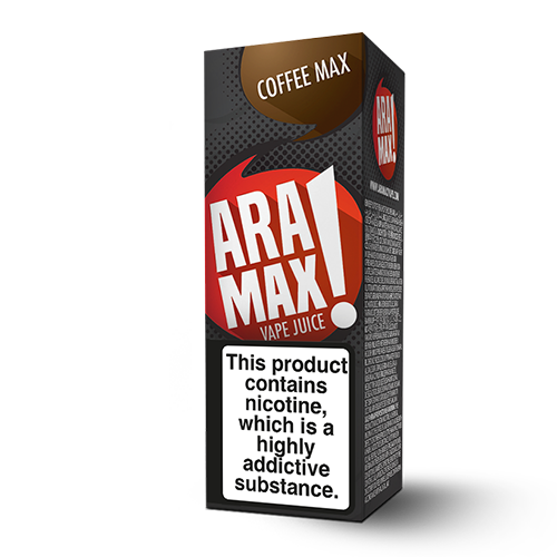 Aramax Liquids - Max Coffee (10ml) Cheap Quality Eliquid, Vape Juice. Zapp Vape Cardiff UK. Zapp Ecigs Cardiff UK. 5 for £9.99