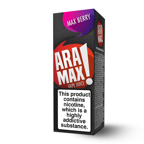 Aramax Liquids - Max Berry (10ml) Cheap Quality Eliquid, Vape Juice. Zapp Vape Cardiff UK. Zapp Ecigs Cardiff UK. 5 for £9.99