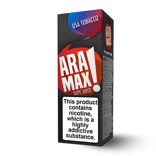 Aramax Liquids - USA Tobacco (10ml) Cheap Quality Eliquid, Vape Juice. Zapp Vape Cardiff UK. Zapp Ecigs Cardiff UK. 5 for £9.99
