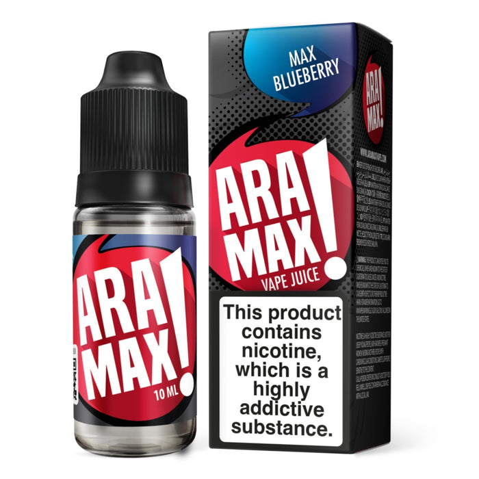 Aramax Liquids - Blueberry (10ml) Cheap Quality Eliquid, Vape Juice. Zapp Vape Cardiff UK. Zapp Ecigs Cardiff UK. 5 for £9.99