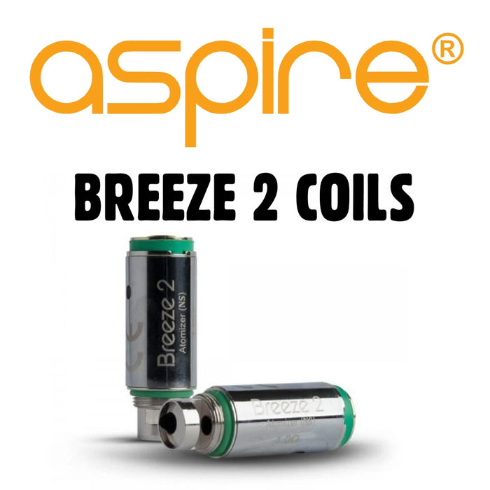 Aspire Breeze 2 Replacement Coils (0.6ohm & 1ohm MTL)