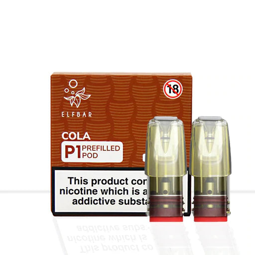 Cola - Elf Bar Mate P1 Pods (2 Pack) Zapp Ecigs Cola - Elf Bar Mate P1 Pods (2 Pack) Zapp Ecigs