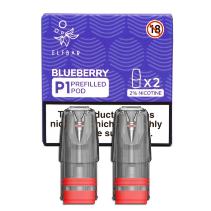 Blueberry - Elf Bar Mate P1 Pods (2 Pack)