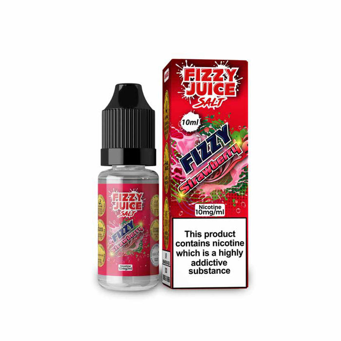 Strawberry by Fizzy Juice 10ml Nic Salt