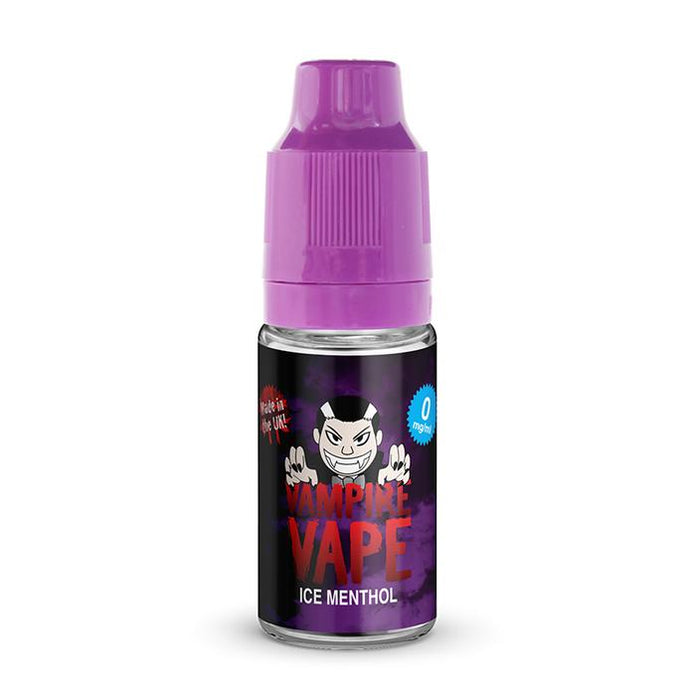 Ice Menthol 10ml By Vampire Vape. Any 5 for £14.99