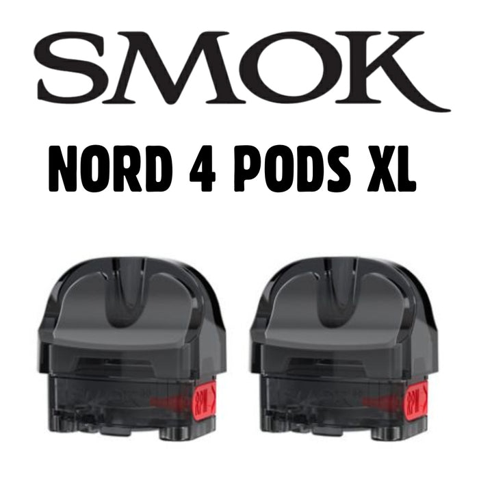 Smok Nord 4 Replacement Pods XL Zapp Ecigs Smok Nord 4 Replacement Pods XL Zapp Ecigs