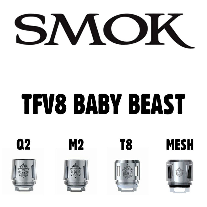 SMOK TFV8 Baby Beast Coils - 5 Pack