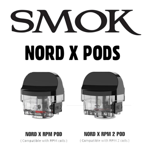Smok Nord X Replacement Pods Zapp Ecigs Smok Nord X Replacement Pods Zapp Ecigs