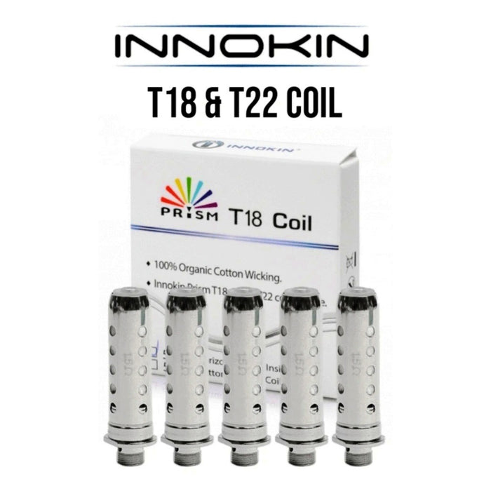 Innokin Endura T18 & T22 Coils 1.5 ohm (5 Pack)