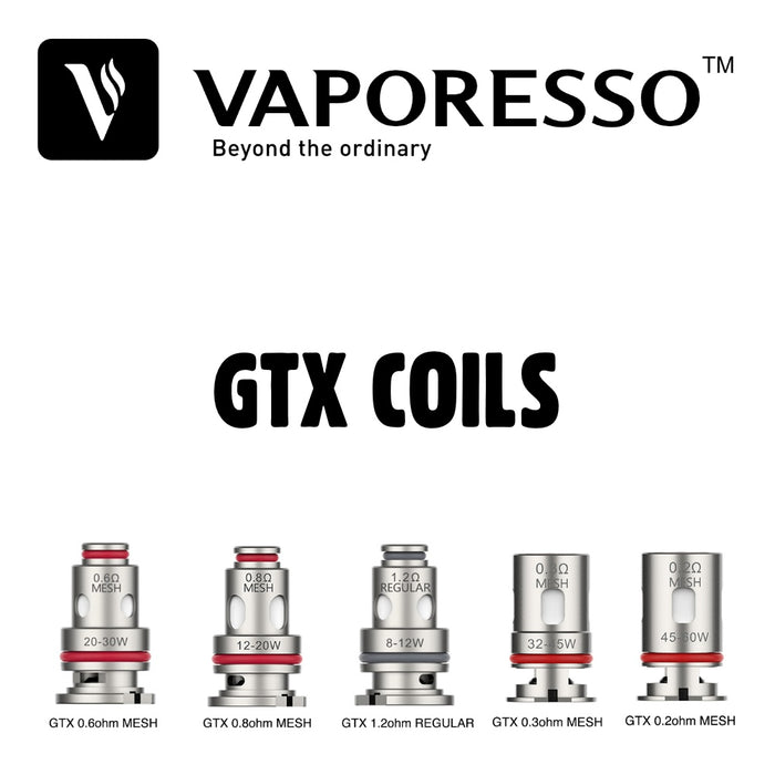 Vaporesso GTX Coils - 5 Pack