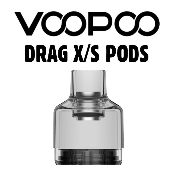 Voopoo Drag X & Drag S Replacement Pod XL (4.5ml) PnP Zapp Ecigs Voopoo Drag X & Drag S Replacement Pod XL (4.5ml) PnP Zapp Ecigs