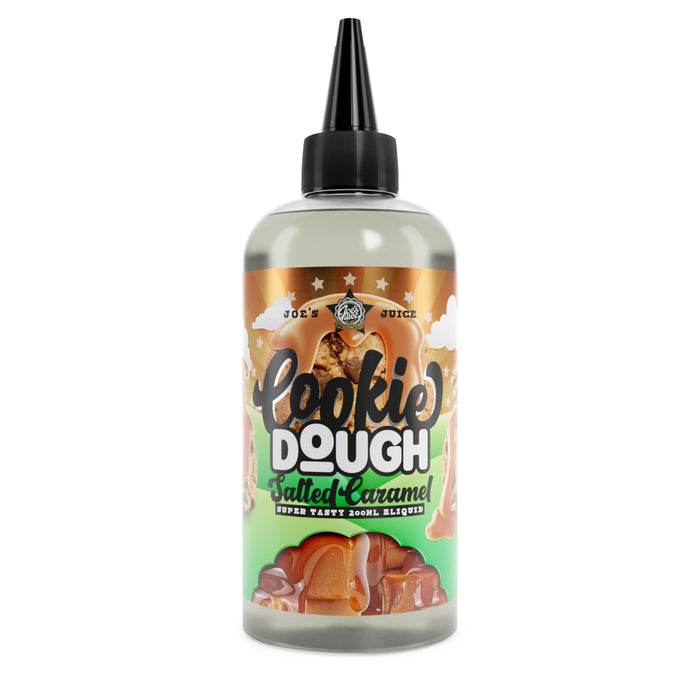 Salted Caramel Cookie Dough By Joes Juice - 200ml Shortfill. (Nicotine not included)