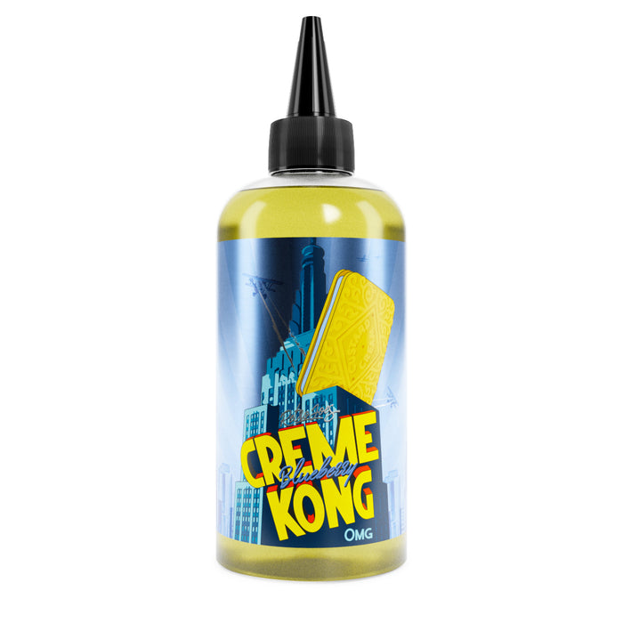 BLUEBERRY Creme Kong By Joes Juice - 200ml Shortfill. (Nicotine not included)