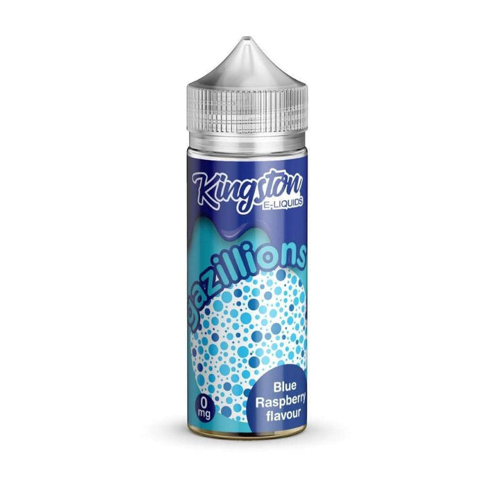 Gazillions Blue Raspberry By Kingstons - 100ml Shortfill (Nicotine not included)
