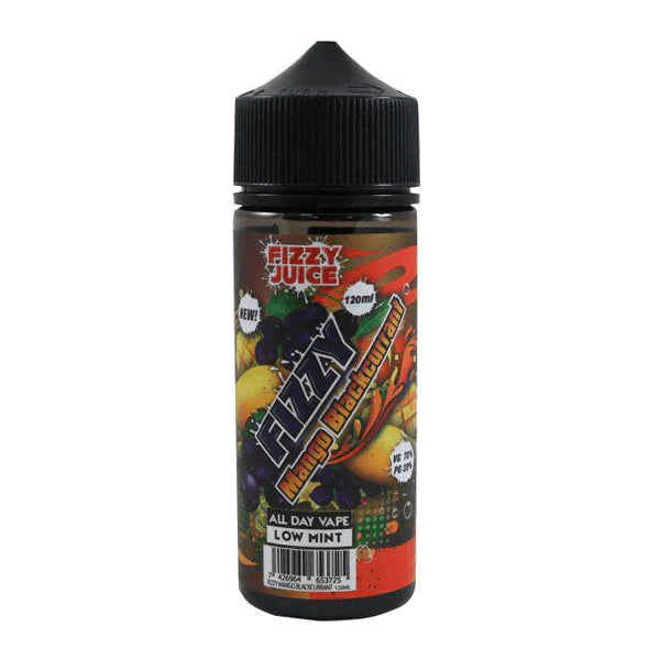 Fizzy Mango  Blackcurrant  E-Liquid 100ml Shortfill by Mohawk & Co (Nicotine not included)