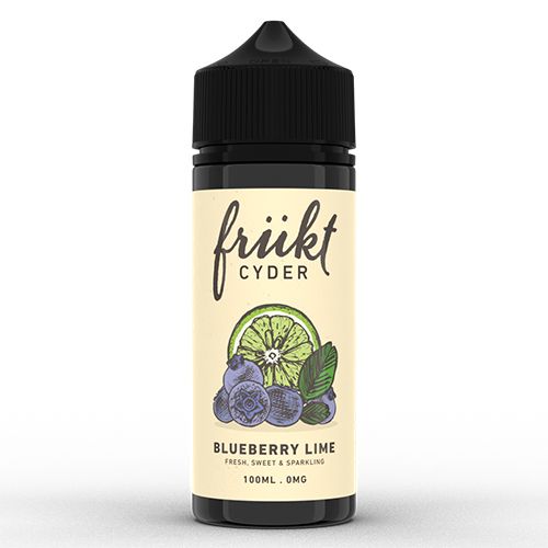 Frukt Cyder - Blueberry & Lime 100ml (Nicotine not included)