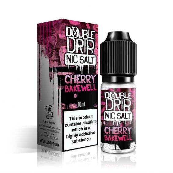Cherry Bakewell by Double Drip 10ml Nic Salt