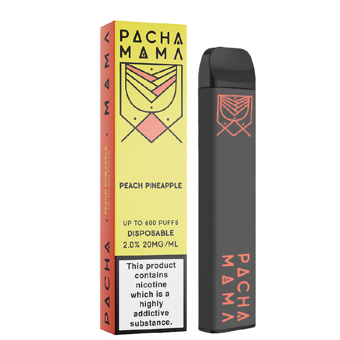 Peach Pineapple | Pacha Mama Disposable 575 Puff Pod Device