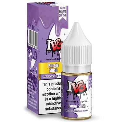 Purple Slush Eliquid 10ml by IVG. Cheap Quality Eliquid, Vape Juice. Zapp Vape Cardiff UK. Zapp Ecigs Cardiff UK.  E-cigs Cardiff