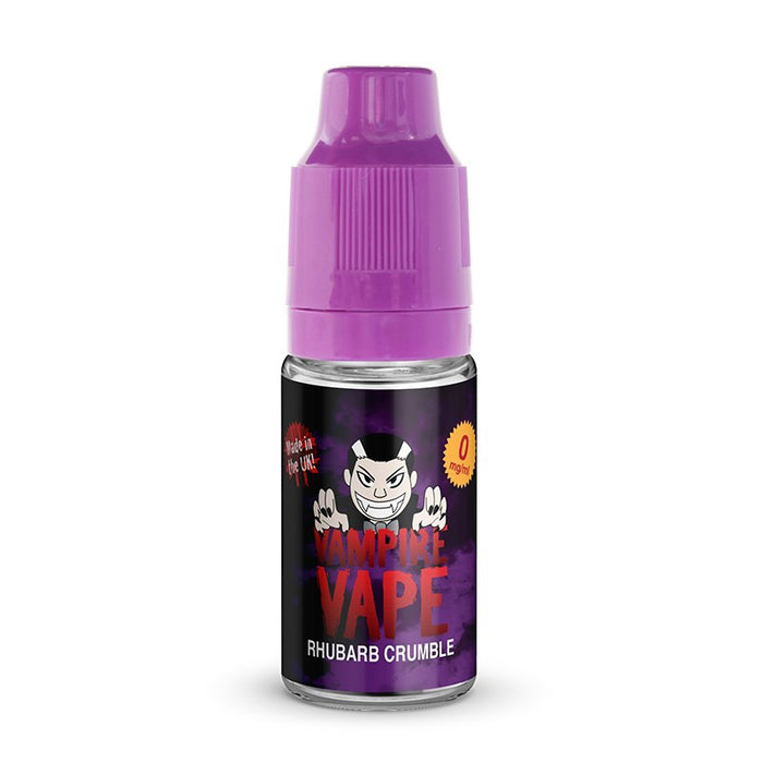 Rhubarb Crumble 10ml by Vampire Vape. Any 5 for £14.99
