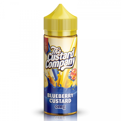 Blueberry Custard by The Custard Company 100ml Shortfill (Nicotine not included)