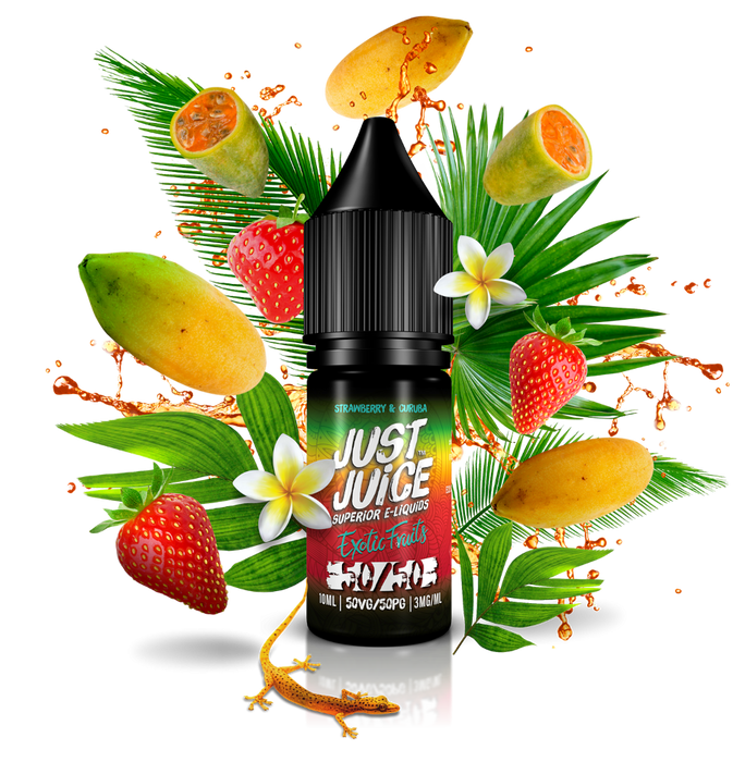 Strawberry & Curuba 50/50 By Just Juice