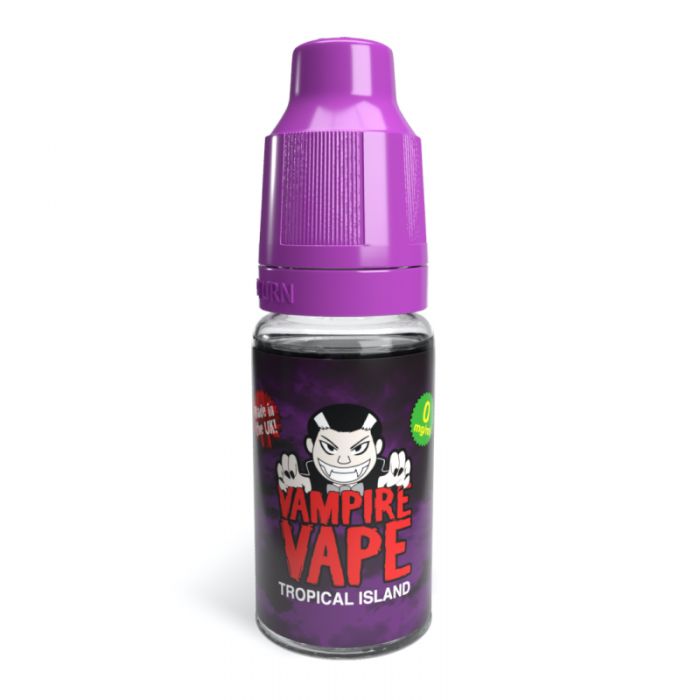 Tropical Island 10ml By Vampire Vape. Any 5 for £14.99