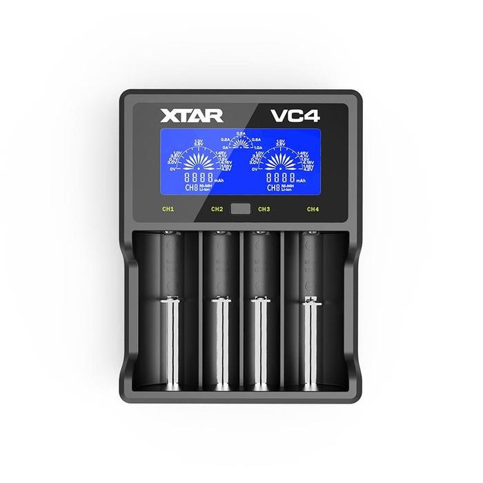 Xtar VC4 4 Bay Charger - 18650, 20700, 21700