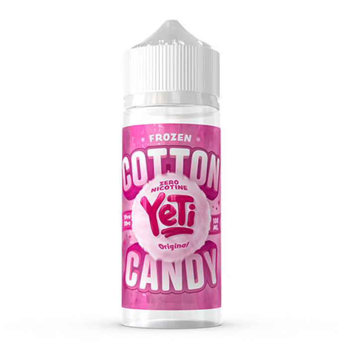 Original Frozen Cotton Candy By Yeti 100ml (Nicotine not included)